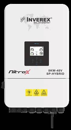 Inverex Nitrox 6KW & 8KW Hybrid Solar Inverter with 5 years Warranty 0