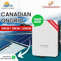 Canadian Ongrid 10,15,20,25KW Official Warranty Solar Inverter