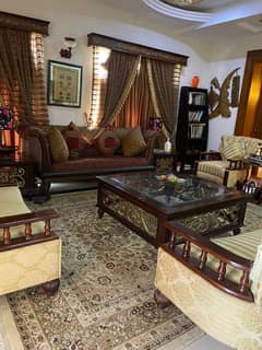 Prime location of mukhafiz DHA phase Vl full luxurious fully furnished Bungalow for Rent