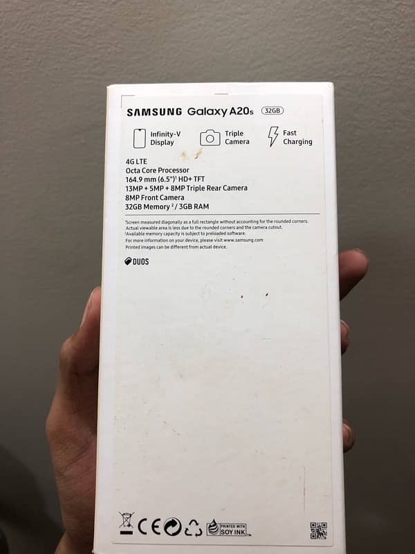 Samsung A20s 3/32 Gb 10/10 Condition All ok 5