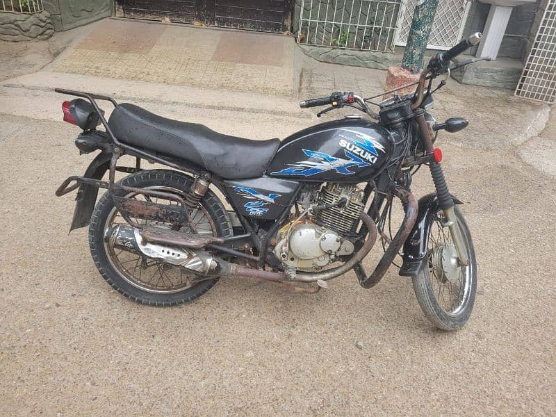 Suzuki 150 half self start 1