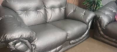 Full leather sofa 7 seater set for urgent sale