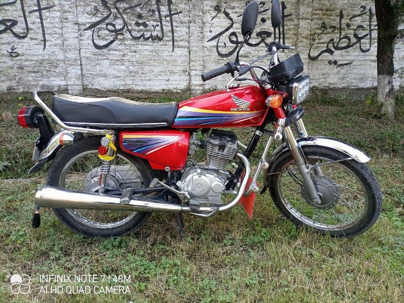 Honda CG 125 model 2010 documents clear 0