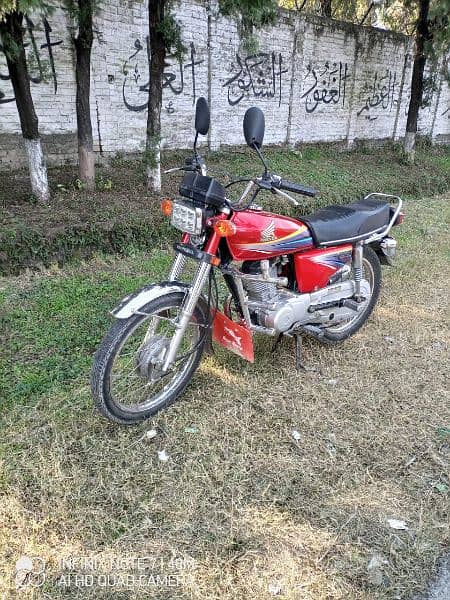 Honda CG 125 model 2010 documents clear 1