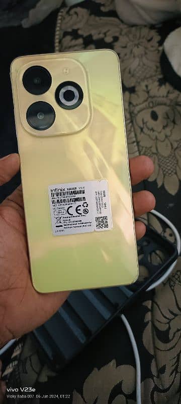 infinix smart 8 pro  8 months warranty 2