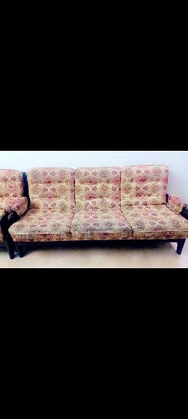 wooden sofa set 1