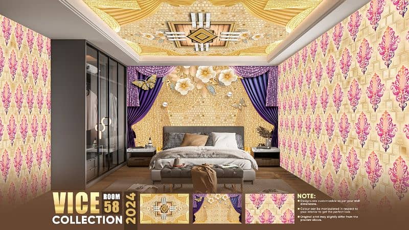 3D PVC Wallpaper in Sialkot | Flex Printing 4