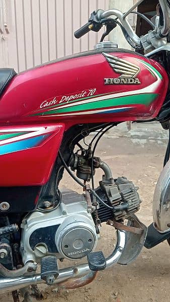 Honda CD 70cc clear documents 1