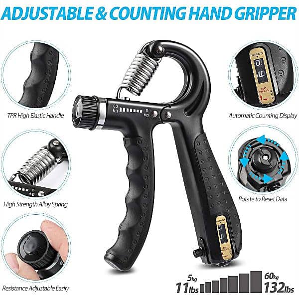 Adjustable Hand Gripper/ Digital Adjustable Hand Gripper 2