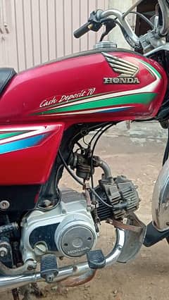 Honda CD 70cc complete documents