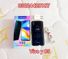 Vivo y 85 Dual sim 10/10 PTA Full box ke Sath