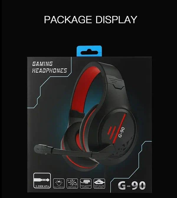 G90 Gaming Headset – G90 Gaming Headphone Big Headphones 4