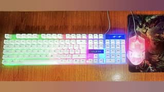 RGB Gaming Keyboard Mouse Combo - YILIMA QS-603 0