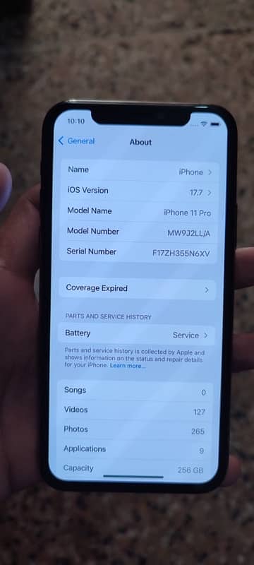 iphone 11 Pro , 256gb , Non Pta. 6