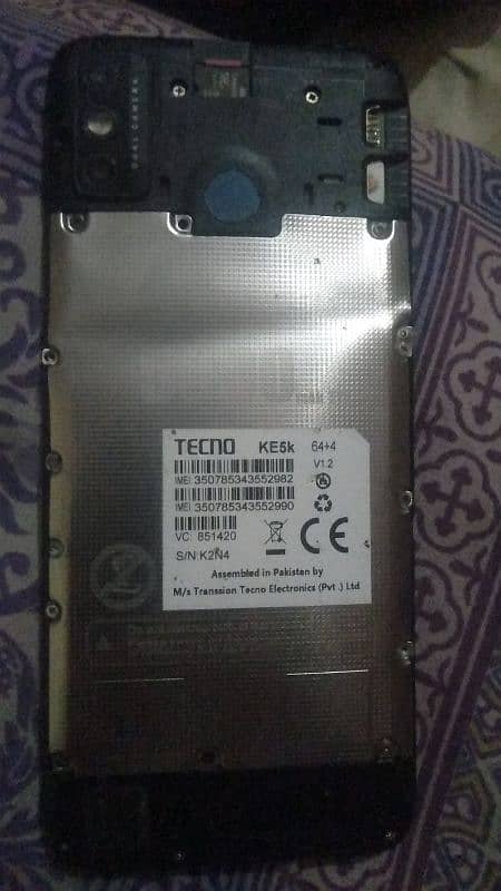 Tecno Spark 6 | 4/64 Panel Issue 4