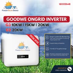 GOODWE G3 10,12,15,20KW Ongrid (GW10K-SDT-30) NEW MODEL AVAILABLE 0