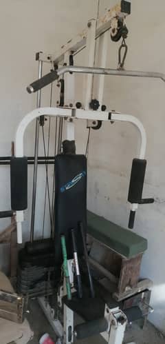 gym exercise machine set