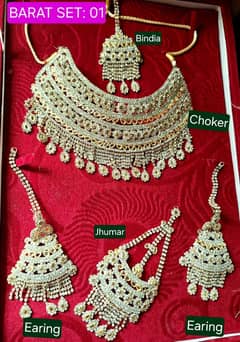 Bridal jewellery in thrift price