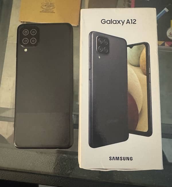 Samsung Galaxy A12 Black 4GB Ram 128GB ROM 1