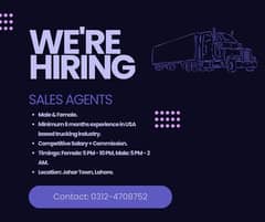 Sales Agents For Dispatch Company 0