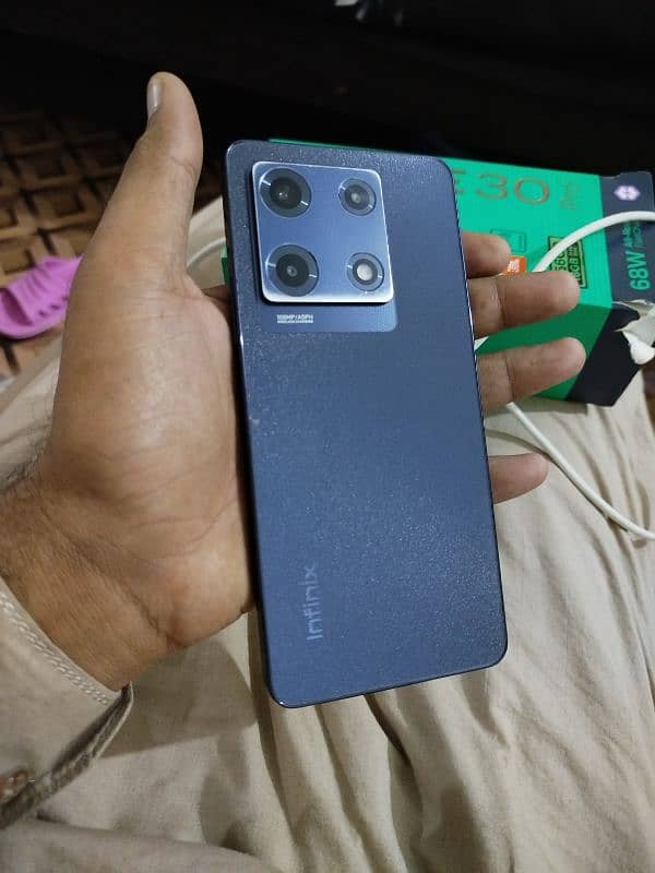 infinix note30pro 8+256gb with all accessories 0