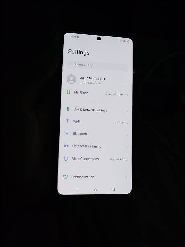 infinix note30pro 8+256gb with all accessories 3