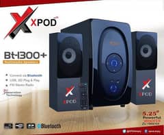 XPOD BT-1300+. Multimedia Bluetooth Speaker 0