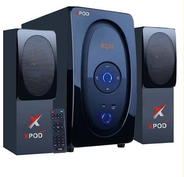 XPOD BT-1300+. Multimedia Bluetooth Speaker 1