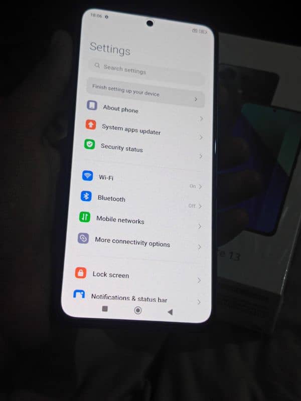 redmi note13 8.256gb with all accessories 6