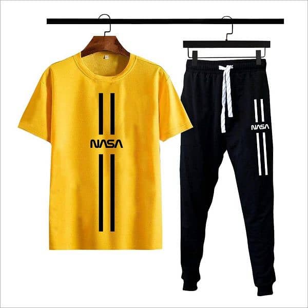 2 PCs Men's Printed Track Suits 6