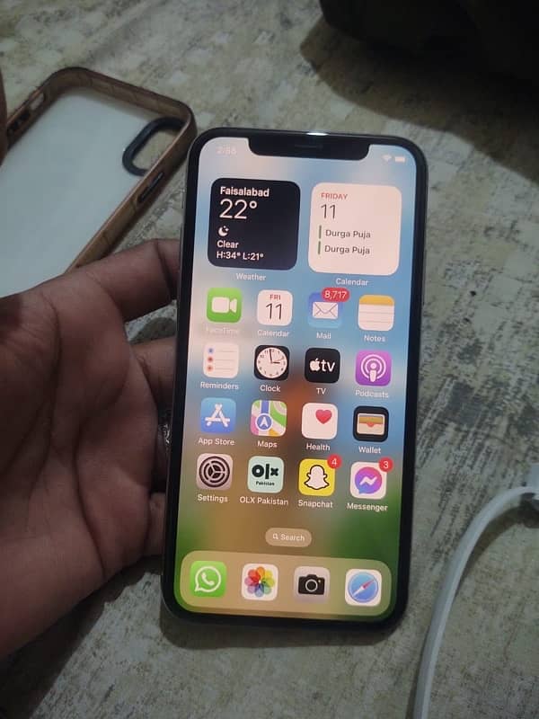 iphone x 256 gb NON PTA 8