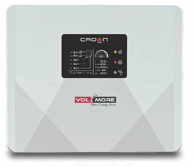 Crown Micro Ongrid 12,15,20,25KW Voltmore Solar Inverter 10year wrnty 0