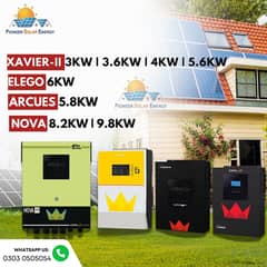 Crown Micro XAVIER-II 3.6kw,4kw,5.6kw Dual Output Hybrid Inverter