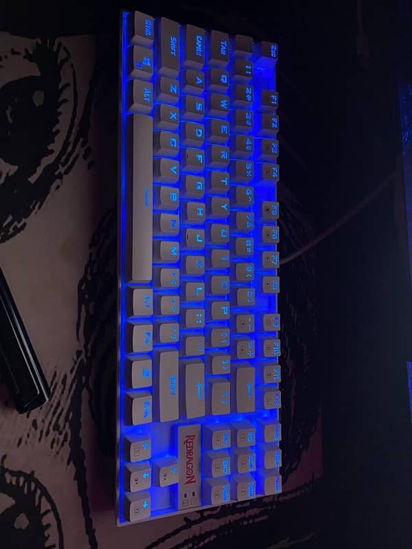 Redragon K552 Kumara White RGB 2