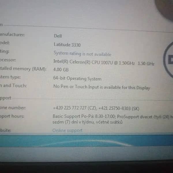 Urgent Sale dell latitude 3330 core i3 3rd in cheap price 4