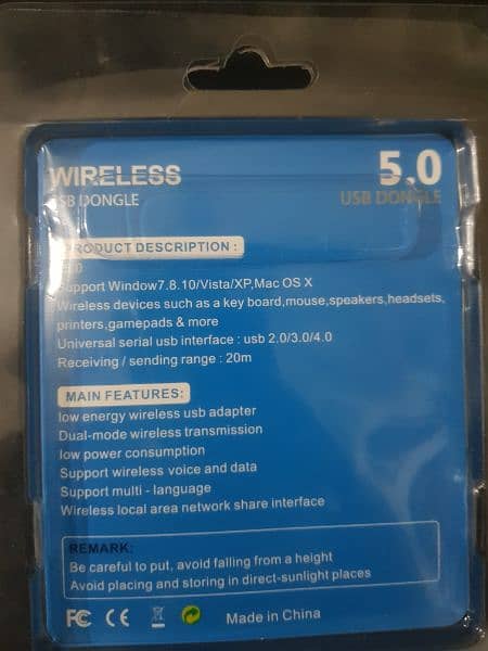 wireless Bluetooth dongle 1