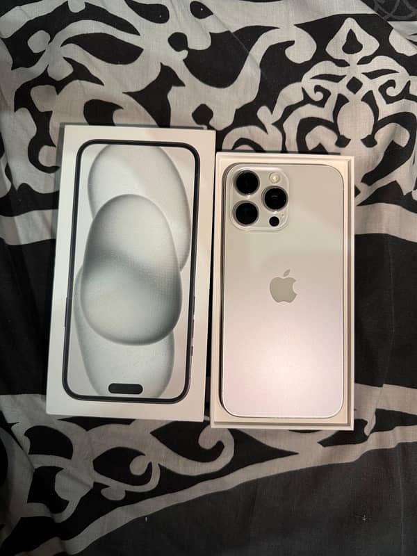 IPhone 15 Pro Max 256Gb Non pta sim time available 5