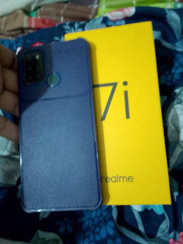 realme 7i home use set stylish new condition fresh genuine sealed 4