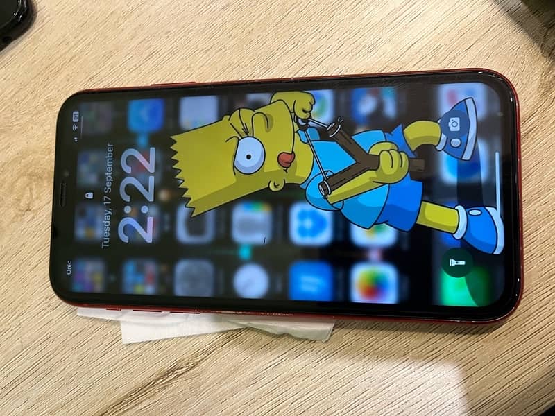 Iphone XR 64Gb Factory Unlock All ok (back crack) 1