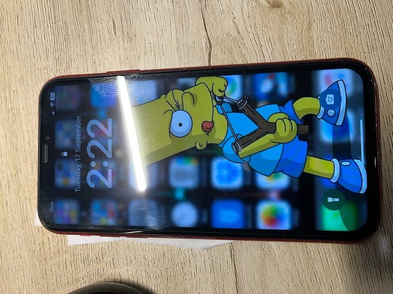 Iphone XR 64Gb Factory Unlock All ok (back crack) 7