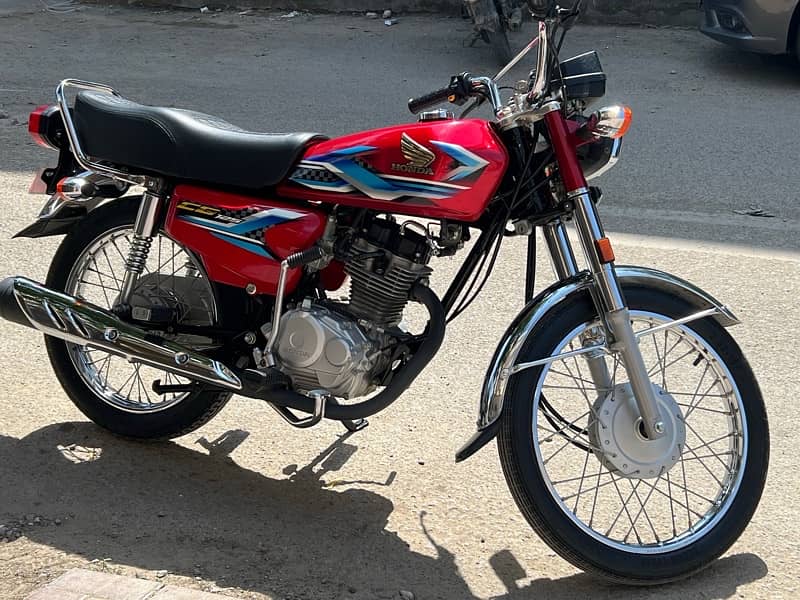 Honda Cg 125 2024 (Brand new Condition ) 0