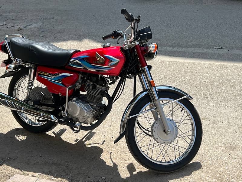 Honda Cg 125 2024 (Brand new Condition ) 1