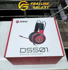 MSI DS501 Gaming Headset, Wired Gaming Headphone