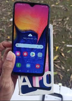 Samsung A10s with attractive back cover