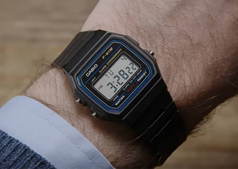 casio F-91W series available 3