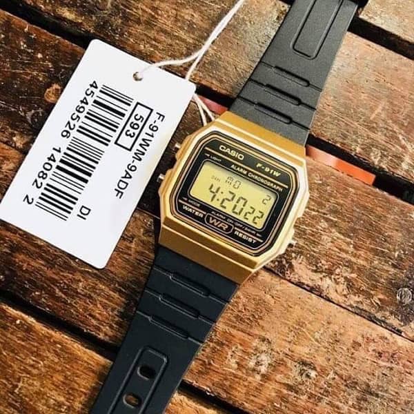 casio F-91W series available 4