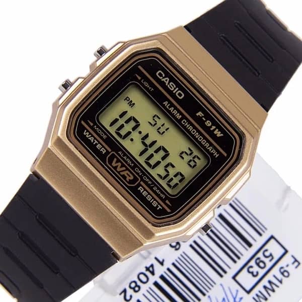 casio F-91W series available 6