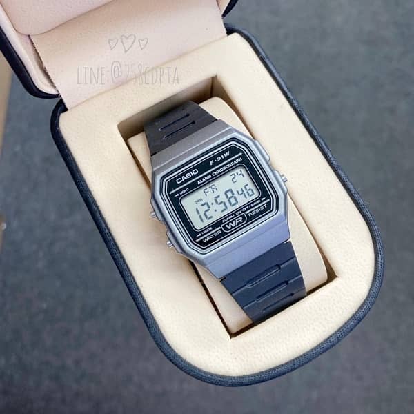 casio F-91W series available 11