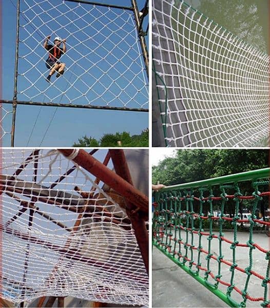 Cricket Net, Anti Birds Protection Net, & Grass 14