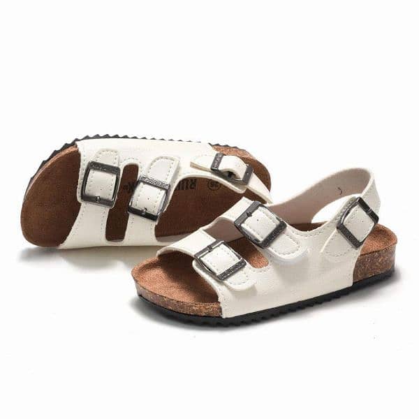 Kids Cork Sandals 1